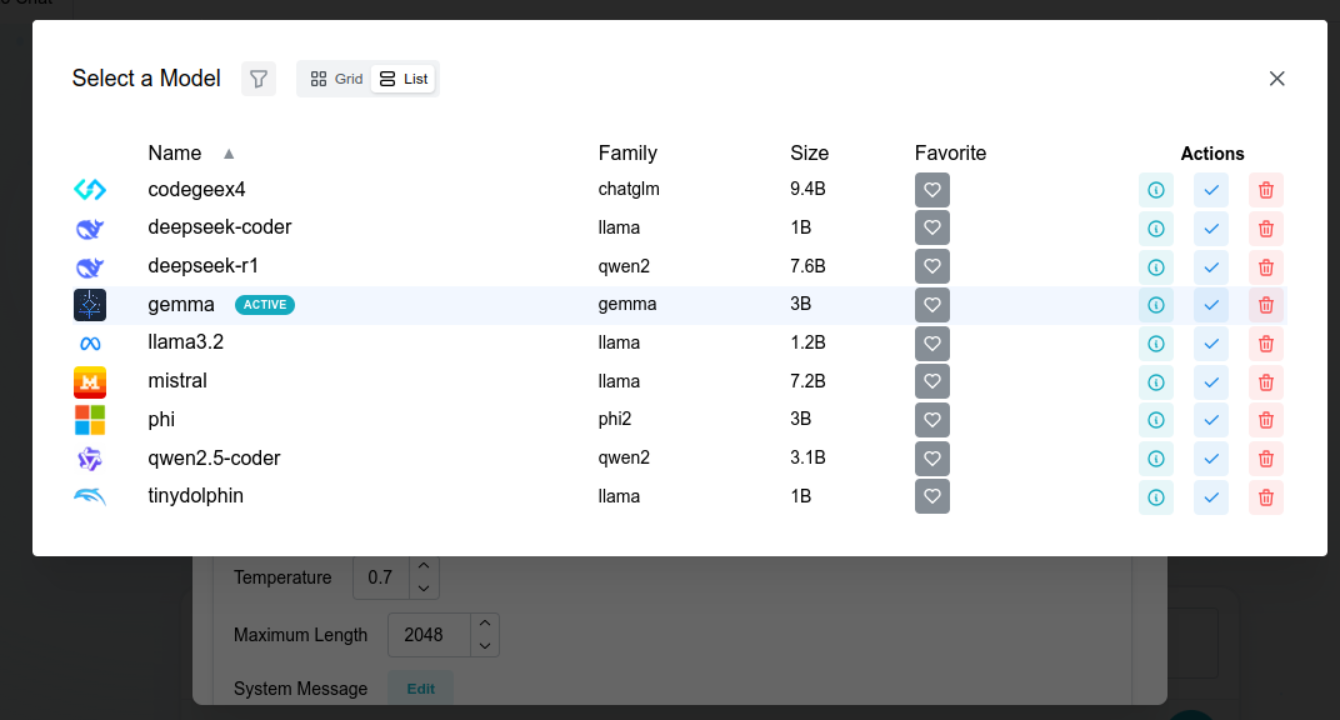 Cortex AI Prompt Tools Interface